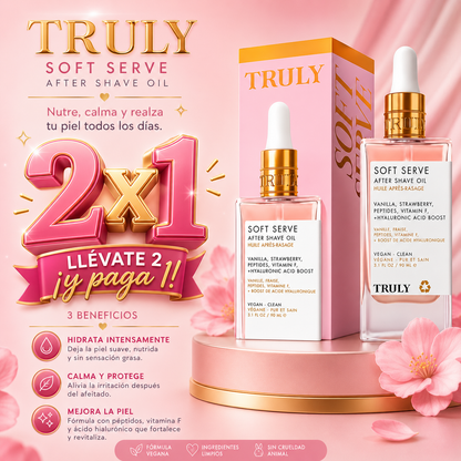 Truly Soft skin Oil™ / Aceite Premium Post Afeitado 90ml