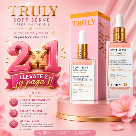 Truly Soft skin Oil™ / Aceite Premium Post Afeitado 90ml