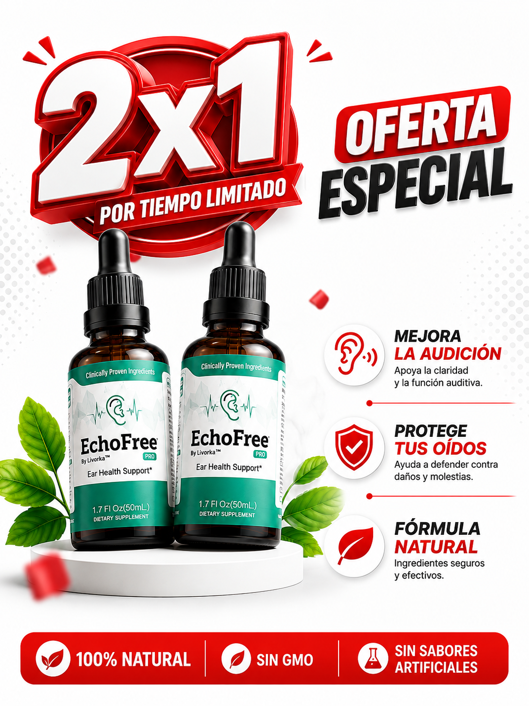 Echofree ORIGINAL ® 2X1 OFERTA TIEMPO LIMITADO 🔥