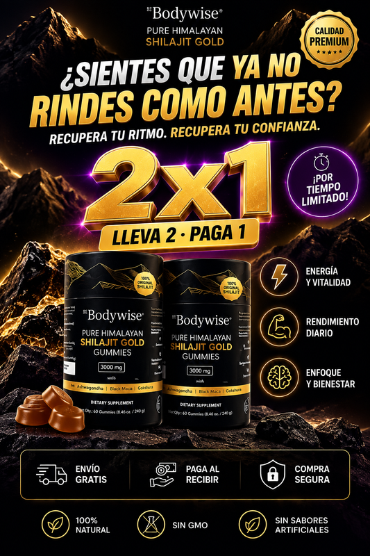 SHILAJIT GOLD | GOMITAS 3000 MG ⚡ | ORIGINAL