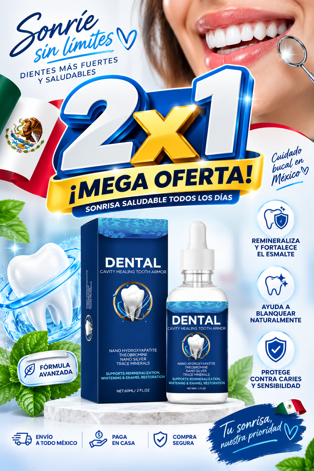 Dental Cavity Healing™ 60ml | 2x1 Tiempo limitado